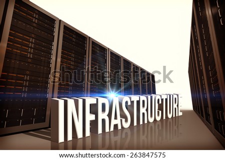 infrastructure against server hallway