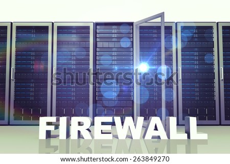 firewall against server towers