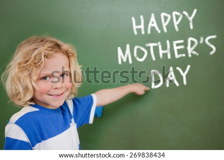 Mothers day greeting against black background