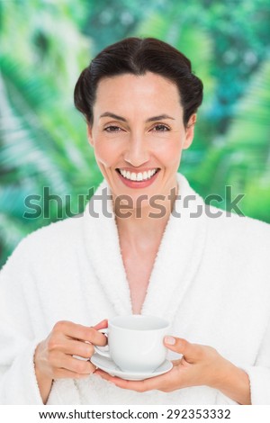 A woman having a spa day at the health farm