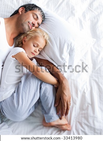 video sleeping Father fucks daughter
