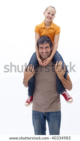 Cartoon businessman a stock father and children cartoon. Cartoon businessman a stock