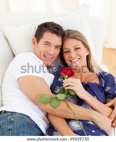 romantic images of lovers. stock photo : Romantic lovers