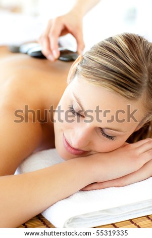 Lifestyle - Pagina 3 Stock-photo-charming-woman-having-a-massage-in-a-spa-55319335