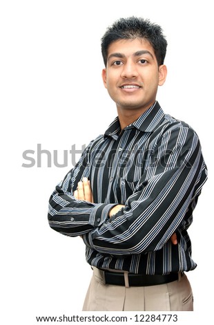Young Indian business man - stock photo Young Indian business man - stock photo