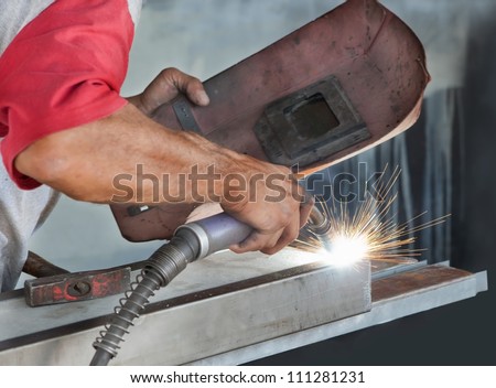 welding with mig-mag method