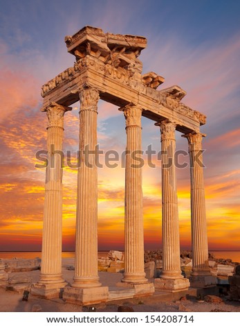 Temple Of Apollo , Side Turkey