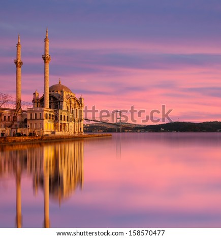 Ortakoy Mosque , istanbul Turkey