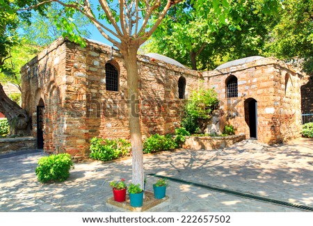 The House of the Virgin Mary (Meryemana), believed to be the last residence of Mary, mother of Jesus