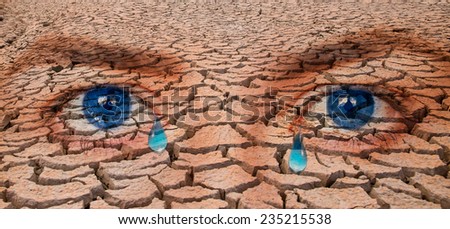 mother earth is crying