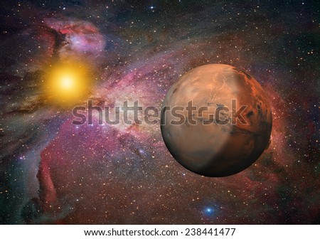 Mars planet 