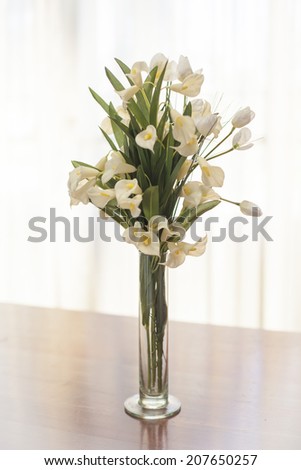 Bouquet of callas