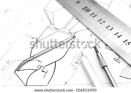 Drawing Of Ruler