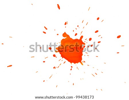 Orange Stain