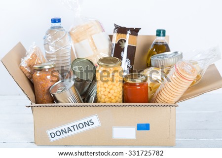 Supportive housing or food donation for poor