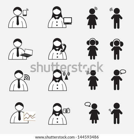 User Icons and People Icons User Icons and People Icons