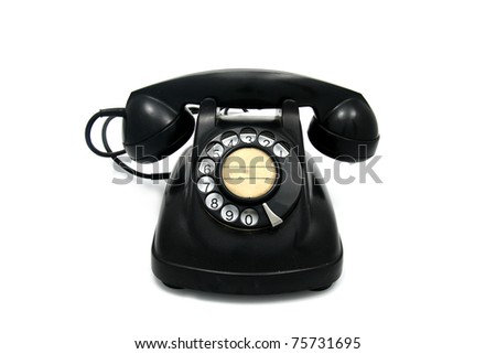  Fashioned Phone on Isolated Old Fashioned Phone Isolated Old Phone Find Similar Images