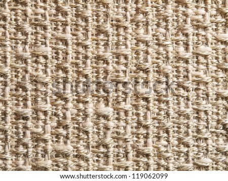 Texture pattern woven wool fibers