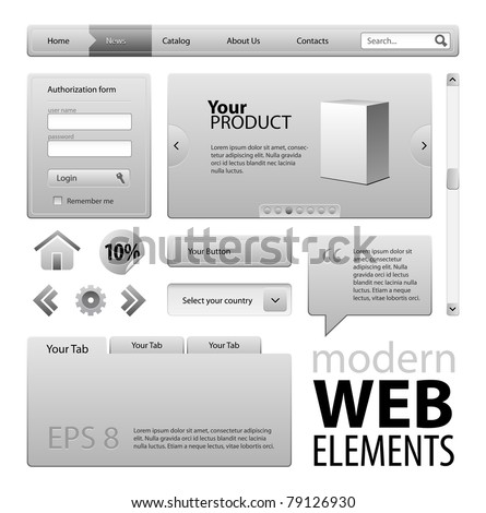 modern site design