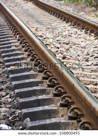 Lock of rail track