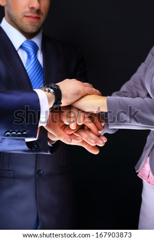 Business Team Joining Hands