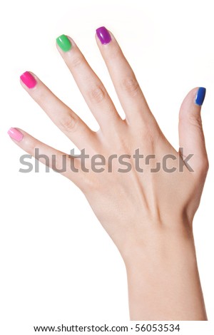 Beautiful Woman Hand With Manicure Stock Photo 56053534 : Shutterstock