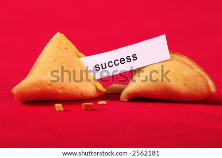 Fortune cookie (success)
