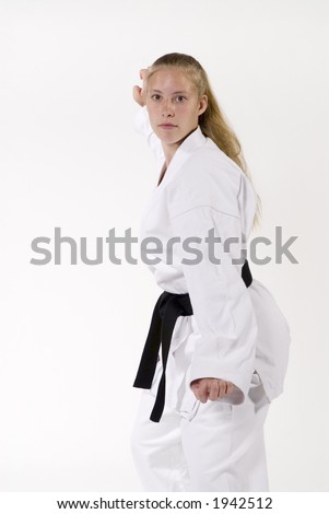 Female Third Degree Black Belt.