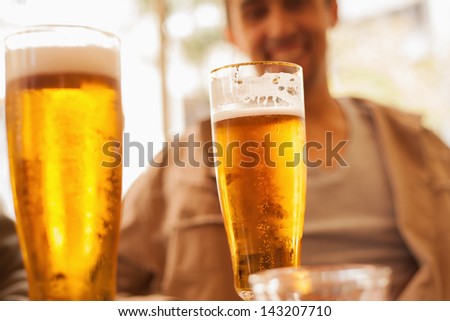 Drinking Beer