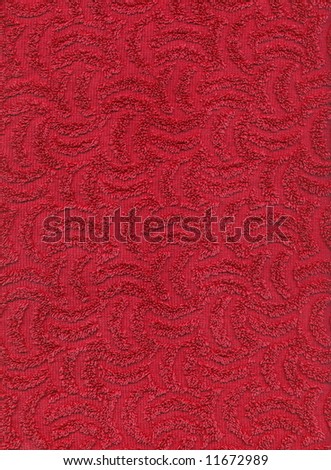 Abstract oriental embossed textile background. Series - red. More fabrics available in my port.