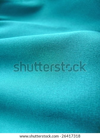 Elegant blue, silky, cotton satin fabric. For Christmas, bedroom, bed sheet, bed linen, table cloth, fashion, abstract, interior design background. More of this motif & textiles in my port.