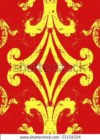 vibrant islamic style decorated abstract. More of this motif & more backgrounds in my port.