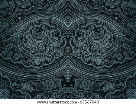 Dark grunge arabian style decorative ornament. More of this motif & more ornaments in my port