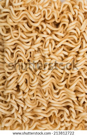 Texture instant noodles, the noodles dry keep for scald the hot water eats while hungry like quick