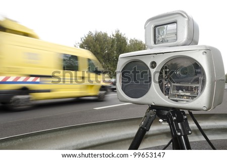 speed camera on highway
