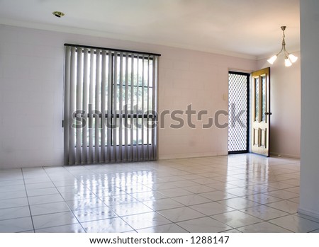 interior of an empty home
