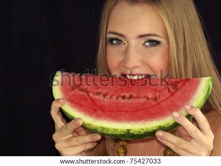 watermelon girl pics. Young sexy girl