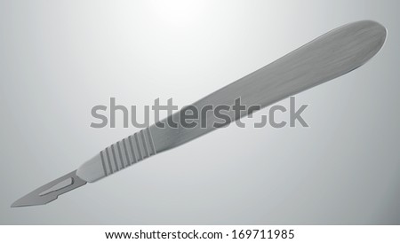 Cutting blade scalpel incision surgery hospital