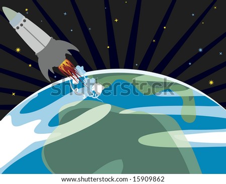 Spaceship+cartoon+pictures