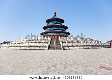the temple of heaven, beijing, china