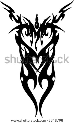 Tribal Heart Tattoos For Women. hair heart tattoos with names.