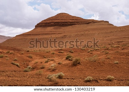 Red cliffs desert near the entrance to Cathedral Wash, Arizona, USA