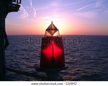 Sunset sea ocean cloud color offshore oil gas platform north sea water sky navigation light