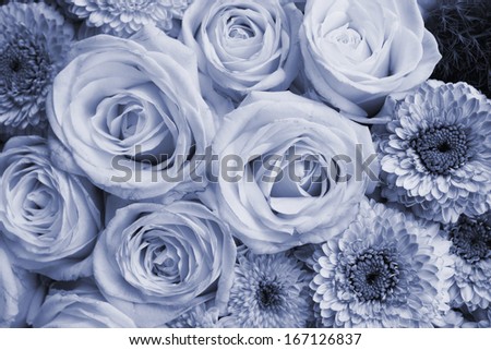 condolences card background - roses