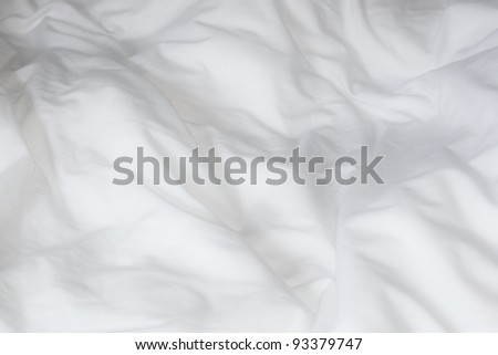 white textile background