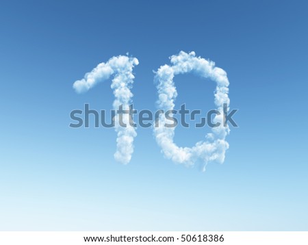 [20-12-2011][FORUM GAME] TRUY TÌM CON SỐ Stock-photo-clouds-makes-the-shape-of-number-ten-d-illustration-50618386
