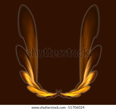 Abstract Wings Wallpaper