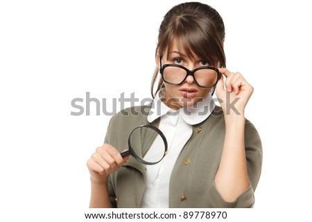 stock-photo-woman-wearing-old-fashioned-eyeglasses-holding-magnifying-glass-for-better-magnification-over-white-89778970.jpg