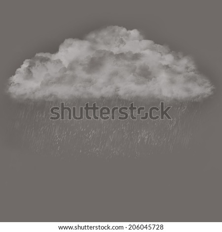 Background of rain storm clouds.