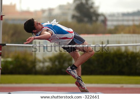Athletics high jump
